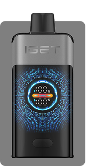 Pod device, graphite body with centered display and TURBO indicator text
