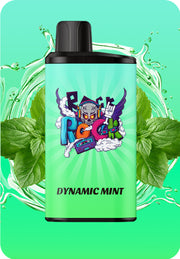IGET Bar Pro 10K disposable vape with Dynamic Mint flavor label.