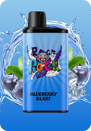 IGET Bar Pro 10K disposable vape with Blueberry Blast flavor label.