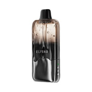 Elfbar Duke 30K disposable vape device, beige translucent body with black mouthpiece