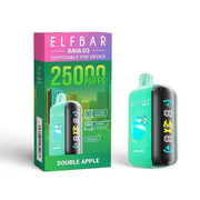 ELFBAR RAYA D3 disposable pod device, 25000 puffs, double apple