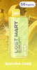 MT15000 Turbo vape device, Banana Cake, 50mg/mL