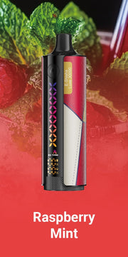 ELF Bar E-Shisha Luxe 30000 e-shisha device, Raspberry Mint flavor