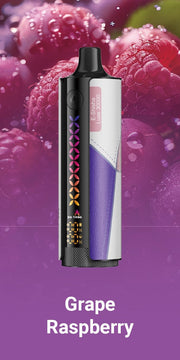 ELF Bar E-Shisha Luxe 30000 e-shisha device, Grape Raspberry flavor