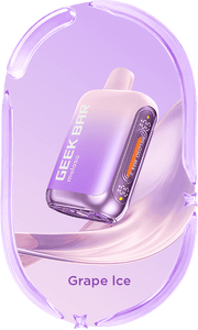 Meloso Max 2 Grape Ice device, light purple pod-style body with side display panel