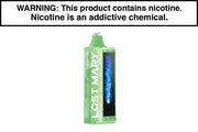 Disposable vape pod device, green body with vertical window and mouthpiece